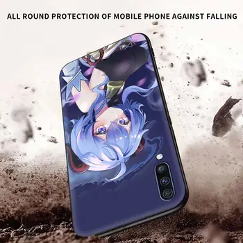 Genshin Impact Keqing Ganyu Caz de Telefon pentru Samsung Galaxy A51 A71 A50 A21s A31 A10 A41 A20e A70 A30 A11 A40 A12 Silicon Cover