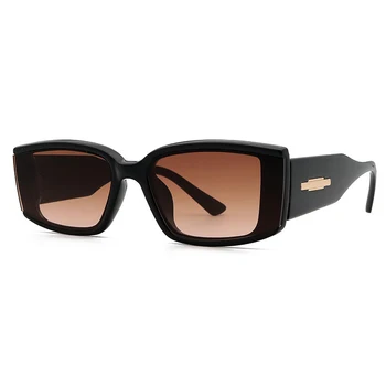 GIAUSA2021 nou roșu net ins tendință cadru mic de personalitate de Moda ochelari de Soare pentru Femei ochelari de Soare galben de noapte viziune ochelari