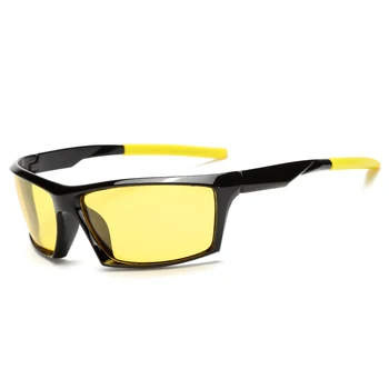 Glitztxunk Polarizat ochelari de Soare Barbati 2019 Pătrat Vintage Sport Ochelari de Soare pentru bărbați UV400 Negru de Conducere Ochelari de protecție Ochelari de Oculos