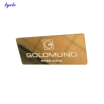 Goldmund din oțel inoxidabil semn LOGO-ul
