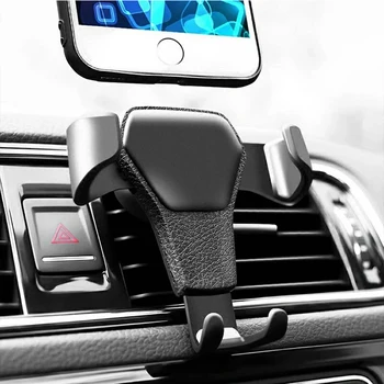 Greutate Suport Auto Pentru Telefon Aerisire Clip de Montare mobil Mobil Stand Smartphone GPS Suport Pentru Huawei Pentru Xiaomi