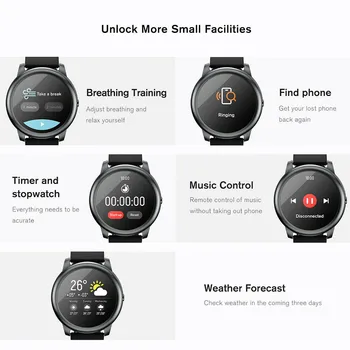Haylou-solar Ls05 Ceas Inteligent Bluetooth 5.0 12 Sport Moduri de Somn de Management App Monitor de Ritm Cardiac Vreme monitorizare a Temperaturii