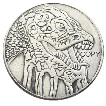 HB(139)NE Vagabond Morgan Dollar Craniu Zombie Schelet de Argint Placat cu Copia Monede