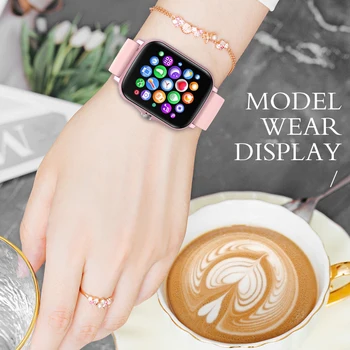 Hestia 2021 P8Plus Smartwatch Nou 1.69 inch HD Ecran Trupa de Fitness rata de Inima Mesaj Memento Inteligent Ceas Pentru Barbati Femei
