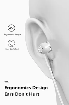 HiFi Sunet de Bass Casti In-Ear Sport Căști cu Microfon pentru xiaomi iPhone Samsung setul cu Cască Fone DE Ouvido Auriculares MP3 PC