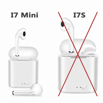 I7s TWS de muzică fără Fir Căști Stereo Mini Casca Bluetooth wireless căști Pentru iPhone, huawei, xiaomi, samsung