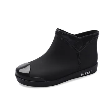 Iarna Cizme Glezna Pantofi Femei Cizme de Ploaie pentru Ploaie Impermeabil Apa Pantofi Glezna Rianboots Calde, cu Ciorap pentru Winterdf65