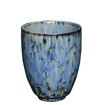 Japoneze Ceramice Ceașcă De Ceai Singur Mare 250 Ml Jianzhan Cuptor Variabilă Glazura Set De Ceai Master Cupa Colorat Cadou Cana