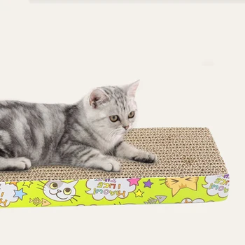 Jucarii pisica Pisica Zgarieturi Bord Gheare mașină de Tocat Hârtie Ondulat Cat Consumabile rezistent la Uzura Scratcher