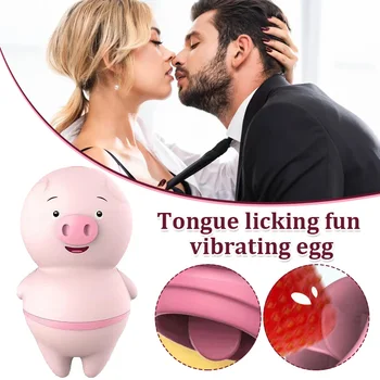 Jucarii Sexuale Vibratoare Limba Lins Masturbari Dispozitiv Lins Porc Fata Cu Clitorisul Distractiv Vibratoare Ou Stimularea Frecvență