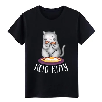 Keto Kitty Baseball tricou crea tricou Euro Marimea S-3xl Haine Noi si Interesante Stil Tinuta de vara tricou