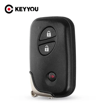 KEYYOU Pentru Lexus GS430 ES350 GS350 LX570 IS350 RX350 IS250 Cheie Acoperi TOY48 Înlocuire 2/3/4 Butoane Mașină Smart Key Fob Caz