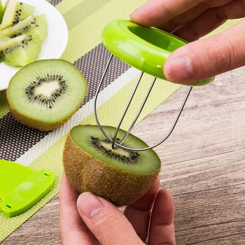 Kiwi Cutter de Bucatarie Detasabila Creative Fructe Polițist Salata de Gătit Unelte de Lamaie Peeling Gadget-uri de Gadget-uri de Bucătărie și Accesorii