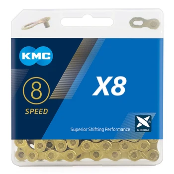 KMC Lanț X8 X9 X10 X11 X12 Ti-N lanț de Aur mtb biciclete rutier 8 9 10 11 12-viteza lanțuri pentru SRAM/Campagnolo Derailleur sistem