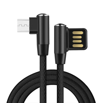 L-Linia de 90 de grade cot 8 pin USB Cablu pentru iPhone Xs Max 8 7 6 5s Micro USB Cablu de date Rapid de Încărcare pentru Samsung, Xiaomi, huawei