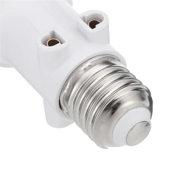 Lampă Titular de Bază AC100-240V 4A E27 ABS UE Bec LED Adaptor Conector Accesorii Șurub Priză de Conversie pentru Lumini