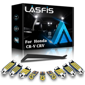 LASFIS Canbus Pentru 1997-2020 Honda CR-V CRV led-uri Lumina de Interior + Instrument Premium LED-uri Albe de Interior Auto Becuri Pachet Kit