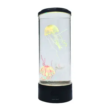 LED-uri de Control de la Distanță Fantezie Meduze Lampa USB/Baterie de Schimbare a Culorii acvariu cu Meduze Lampă cu Led-uri stare de Spirit de Relaxare Lumina de Noapte