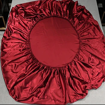 Lenjerie de pat din Satin de foi King Size Set de Foi Pentru Pat Dublu Acoperi lenjerie de Pat reglabil cu elastic pentru saltea de acoperire în diferite dimensiuni