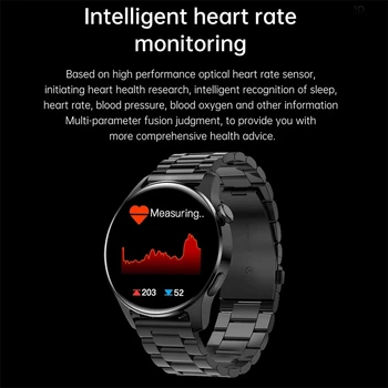 LIGE apelare Bluetooth Smart Watch Mens Este Potrivit Pentru Huawei Android IOS Sport de Ritm Cardiac Multi-funcție 2021 Noul Smartwatch Bărbați