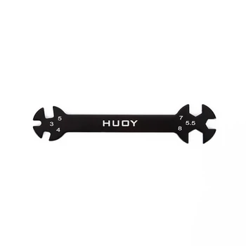 Llave de herramienta especial 6 ro 1 RC Hudy 3/4/5/5.5/7/8MM para tensores y tuercas
