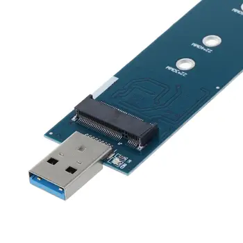 M. 2 până la USB Adaptor Cheie B M. 2 SSD Adaptor USB 3.0 la 2280 M2 unitati solid state Drive SSD Adaptor Convertor SSD Cititor de Card