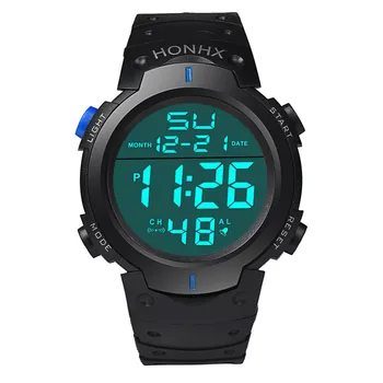 Mare quanlity Impermeabil Bărbați LCD Cronometru Digital Data de Cauciuc Sport Ceas Luminos încheietura ceas Branduri de Lux Sport 2020 A80