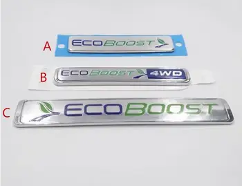 Masina Ecoboost Emblema Decal Pentru Ford Focus Kuga Evacuare F-150 Hayon Înlocui Autocolant