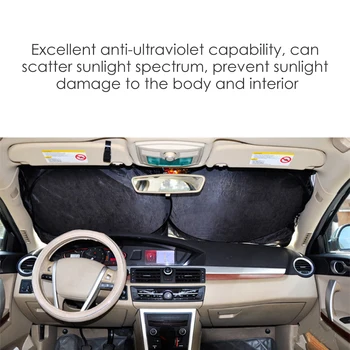 Masina Umbra de Vară Protector Parasolar Auto Fața Ferestrei Parasolar Capace Auto Soare Protector Interior Parbriz Protectie Anti UV