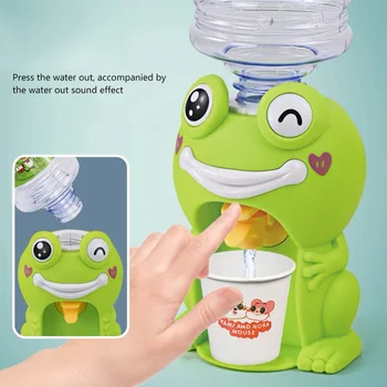 Mini Dozator de Apa pentru Copii Cadou de Apa Suc de Lapte cismea Fete Drăguț Simulare Bucătărie Pretinde Jucărie cu Sunet de Lumină