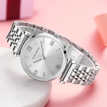 MINI FOCUS Rochie Femei Ceasuri de Top de Brand de Lux Impermeabil Ceas de Moda Doamnelor din Oțel Inoxidabil Casual Ceas de mână Cuarț Ceas
