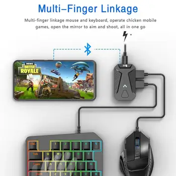 Mobil portabil de Gaming Keyboard Mouse-ul Convertor Adaptor MIX PRO / MIX LITE Dispozitiv Comprimat Densitate de Fotografiere Spațiu de Economisire