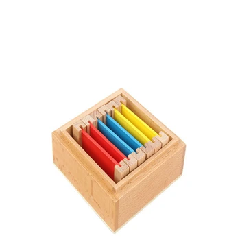 Montessori Senzoriale Material De Învățare De Culoare Tableta Cutie Didactice Senzoriale Puzzle Bloc Specimene De Jucării Din Lemn
