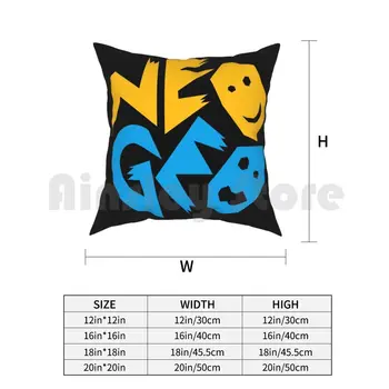 Neo Geo Logo-Ul De Pernă Tipărite Acasă Moale Pernă Player Jocuri Retro Retrogamer Retrogaming Jocuri Jocuri Video