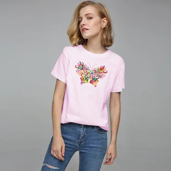 Nicediy Floare Fluture Fier de Transfer Patch-uri Colorate Patch-uri pentru tricou Rochie Pulover Transfer Termic etichetele de pe Haine