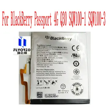 Noi, de Înaltă Calitate 3400mAh BAT-58107-003 Baterie Pentru BlackBerry Passport 4G Q30 SQW100-1 SQW100-3 Telefon Mobil