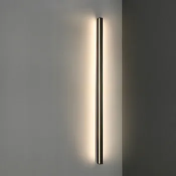 Noile LED-uri Moderne Simplu Lumini de Perete Cu Telecomanda Camera de zi Dormitor Culoar Verandă, Balcon Interior, Lămpi de Iluminat Exterior Impermeabil