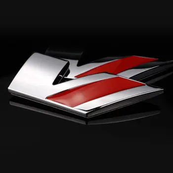 Noizzy Sport V Portbagaj Hayon Insigna Auto Metal Emblema Crom Tuning Auto pentru Cadillac CT4 CT5 CT6 CTS XT5 XT4 XT6 ESCALADE
