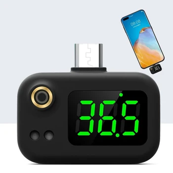 Noul Telefon Mobil USB Smart Termometru Non-contact cu Infraroșu Termometru Termometru Electronic Display LCD Pentru IPhone/Android