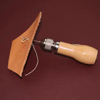 NULE Cusut Profesionale Awl Parte Stitcher Instrument de Reparare Kit cu 2 Ace și 2 Suplimentare Fir Cerat