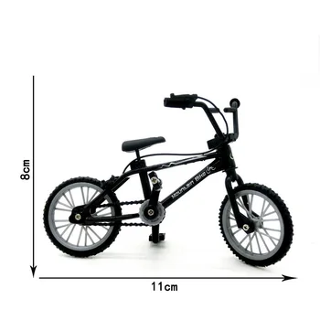 Oferta speciala de Biciclete Model Retro Dubla Tija BMX Biciclete Finger Aliaj turnat sub presiune Simulare Reală de Colectare de Jucarii pentru Copii