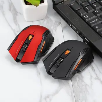 Optice USB 2.4 Ghz Wireless Mouse de Calculator Gaming Mouse Laser 1600DPI Gamer Mouse-ul Șoareci Cu Receptor USB Pentru Laptop