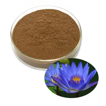 Organice naturale extract de lotus Albastru, nuferi, Calmante și anti-oxidant, anti-imbatranire 100/500/1000g