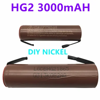 Original 3.7 V 3000mAh HG2 Baterie 18650 3.6 V 20A Putere Mare de Descărcare de gestiune Li-ion de Mare Curent Baterie pentru Șurubelniță + DIY Nichel