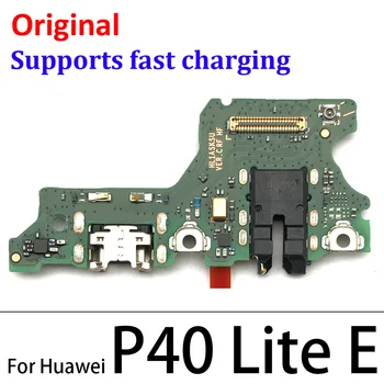 Original de Reparare USB Port de Încărcare Conector Bord Flex Pentru Huawei Y7A 2020 Y6Pro 2019 Y7P Y6S Y6P Y8P Y8S P40 Lite 5G E