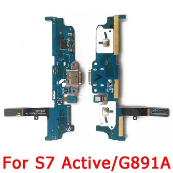 Original Portul de Încărcare pentru Samsung Galaxy S7 Active G891A de Încărcare USB Board PCB Conector Dock Cablu Flex Înlocuire Piese de Schimb