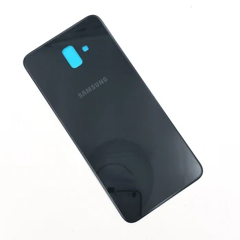 Original Samsung J6 + J6 Plus Baterie Capac Spate Plastic Ușă Spate Înlocuire Telefon Piese de Protecție Cu Logo-ul Shell 5.6 inch