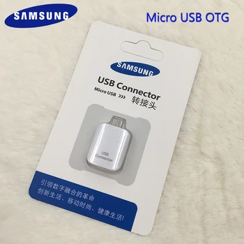 Original Samsung Micro USB OTG Adaptor de Date Pentru Galaxy S6 S7 Edge S5 Note 4 5 J3 J5 J7 Suport Pen drive/Tastatura/Mouse/U Disc