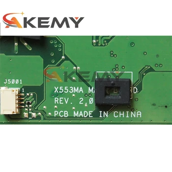 Pentru ASUS X553MA Laptop Placa de baza Cu Procesor N2840 DDR3 PN:60NB04X0-MB1900 MB Testat Navă Rapidă