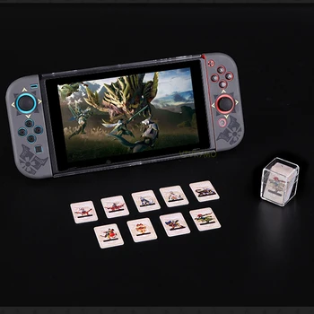 Pentru Nintendo comutator Vânător de Monștri Creștere amxxbo Card Resping Tiger Dragon amiXbo Ailu Cat NS Hidraulic de Colectare a Ediție Carduri NFC